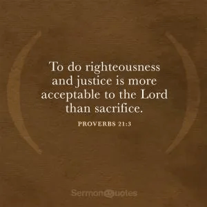 On Righteousness and&nbsp;Justice